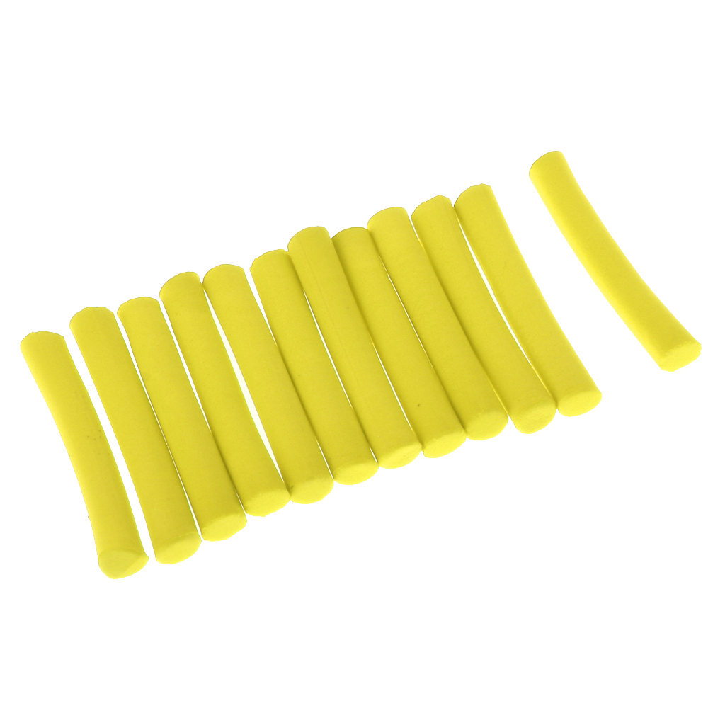 Premium Eva Karpervissen Schuim Stok Cilinder Float Maken Vliegbindset Rig Sticks Pop-Ups Baits 50 Mm Vissen accessoires: Yellow