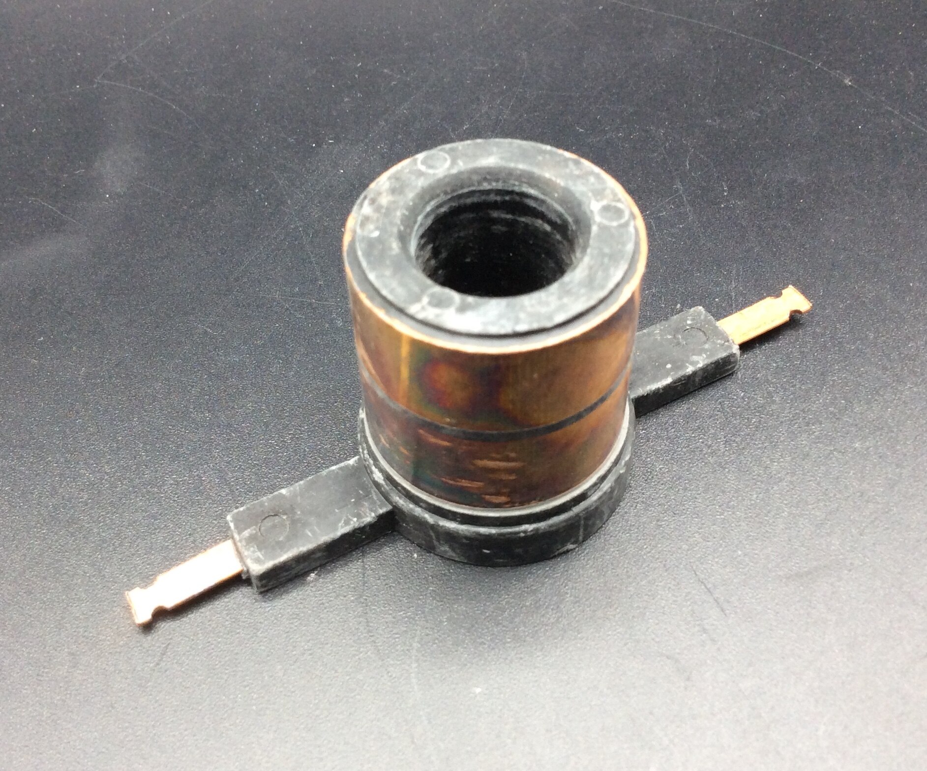 2pcs Engineering truck Forklift diesel generator slip ring Copper head alternator slip ring