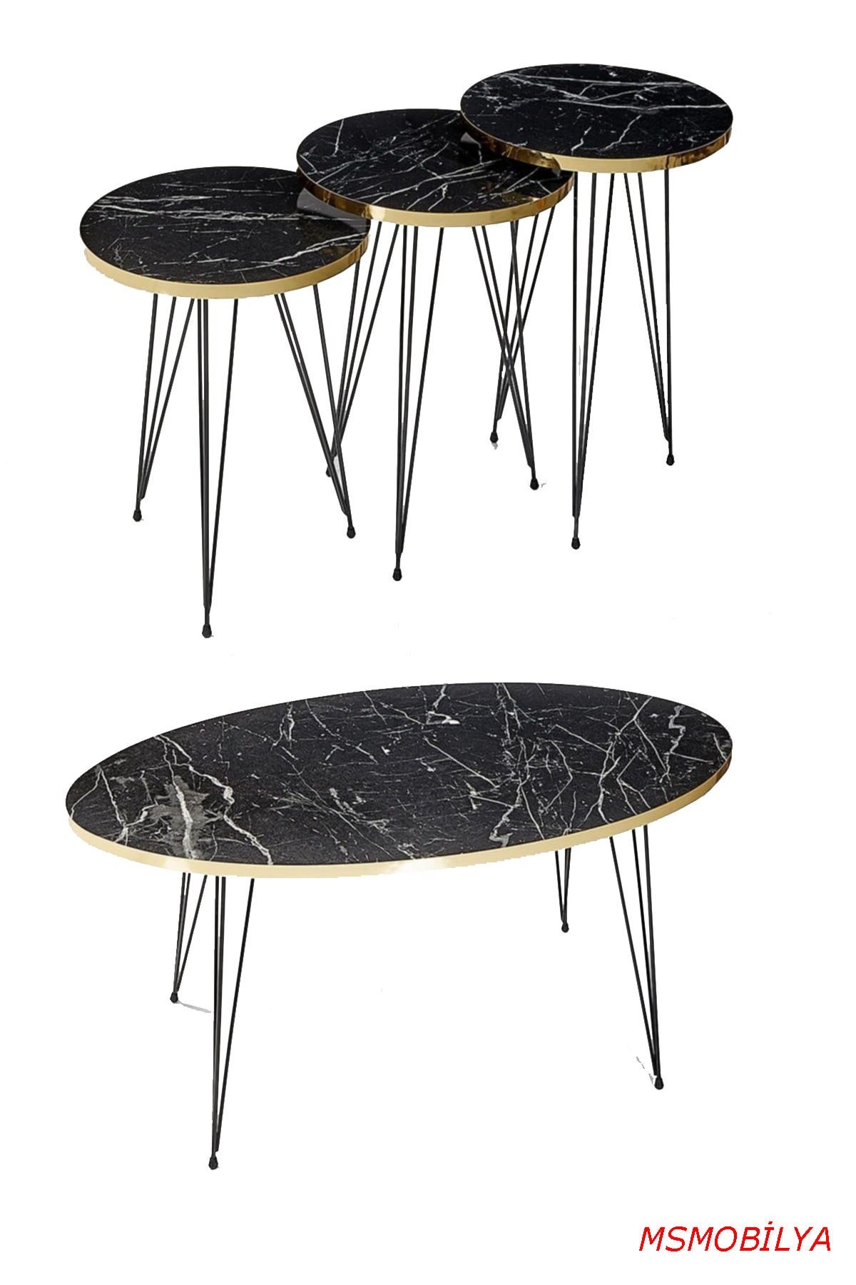 3 pièces table basse bois moderne canapé table d'appoint meubles de maison mignon salon chevet petite table ronde créative décor à la maison