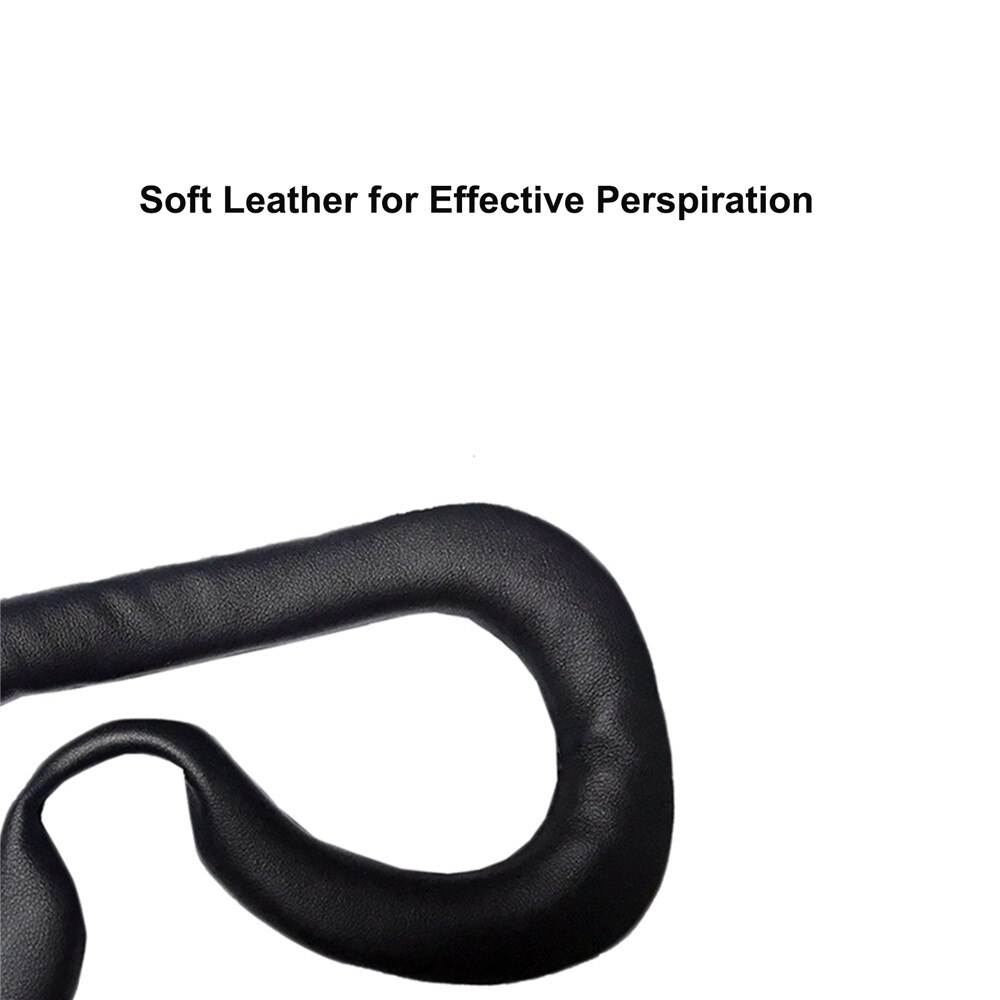 PU Leather Face Foam Eye Mask Pad for HTC Vive Focus VR Headset Replacement Soft Face Cover with Holes or no Hole