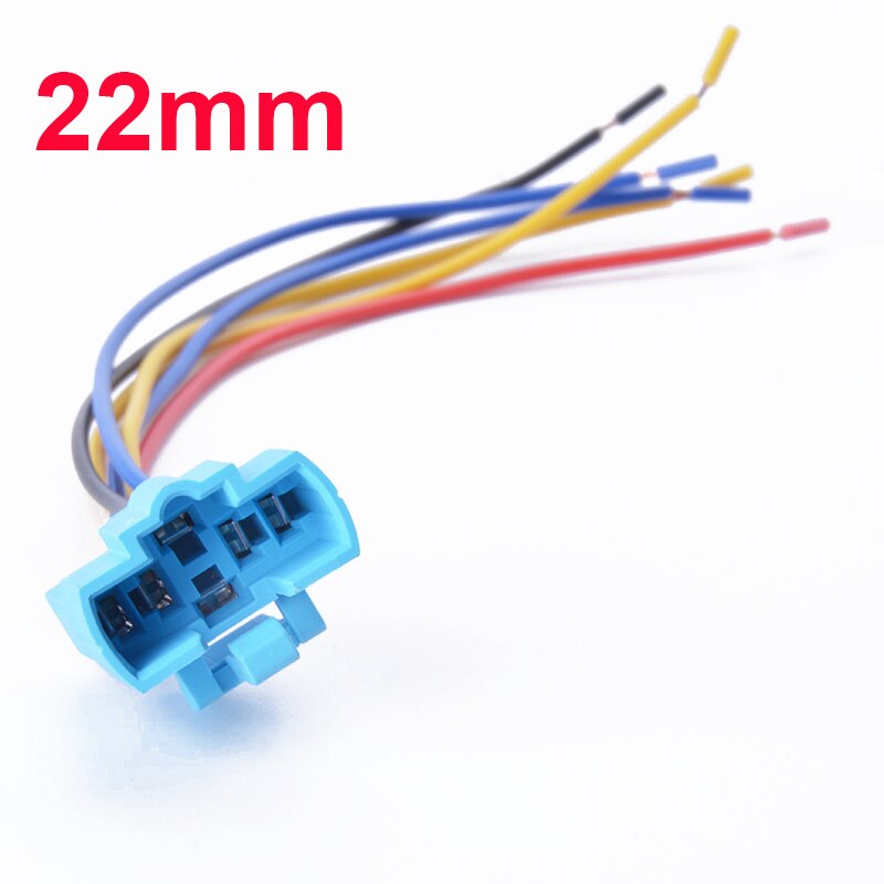16mm 19mm 22mm cable socket for metal push button switch wiring 2-6 wires stable lamp light button