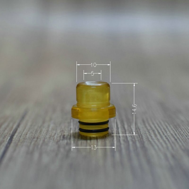 510 tropfspitze Mini mtl tropfspitze PEI ultem mundstück vape tipps für 510 gewinde zerstäuber für 510 RTA RDA Panzer vape zubehör: I