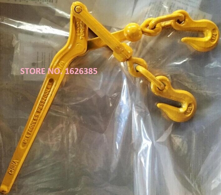 1/4-5/16"---5/16-3/8" , G70, forged lever type Load Binder chain binder binding tool