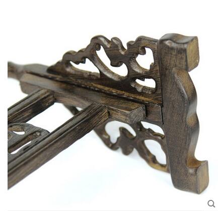 Chinese brush Calligraphy Pen Holders Mahogany wood Chinese dragon head Business Chinese style desk decor