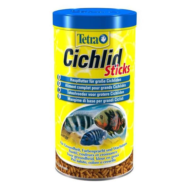 Tetra Fish Food All in One Listing Food for Gold Fish Guppy Small Tropical Fish Discus Rubin Multi Walfer: Cichlid Sticks 1L
