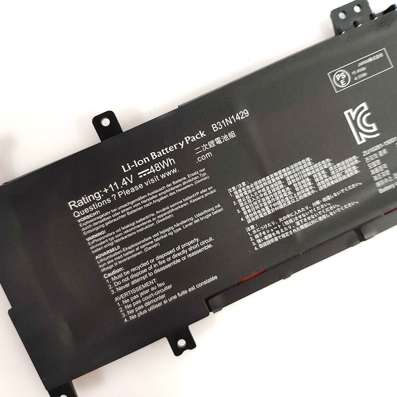 Batteria Sostitutiva ANTIEE Per ASUS K501L A501L R516LX V502LB | B31N1429 48Wh 11.4V - Foto 8
