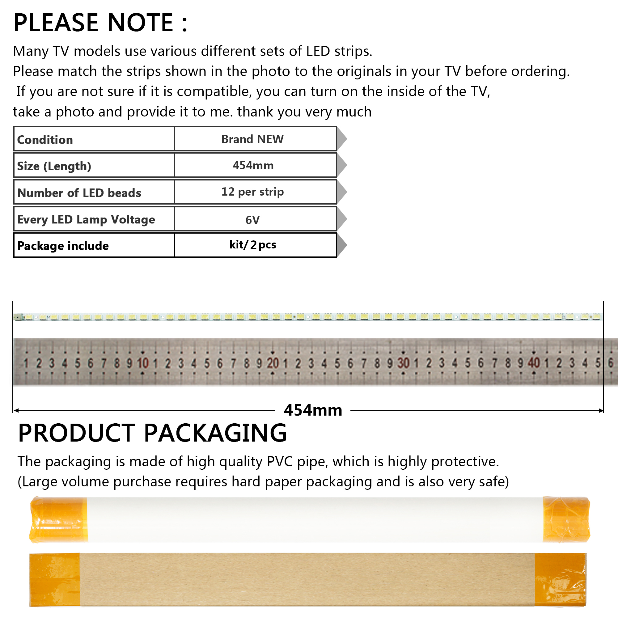Led backlight strip for  un40 b 7000 wfuza  ua40 b 7000wf ltf 400 hf 08 ue40 b 7020ww ua40 b 7000vf ue40 b 4000 ue40 b 6000 ue40 b 7090