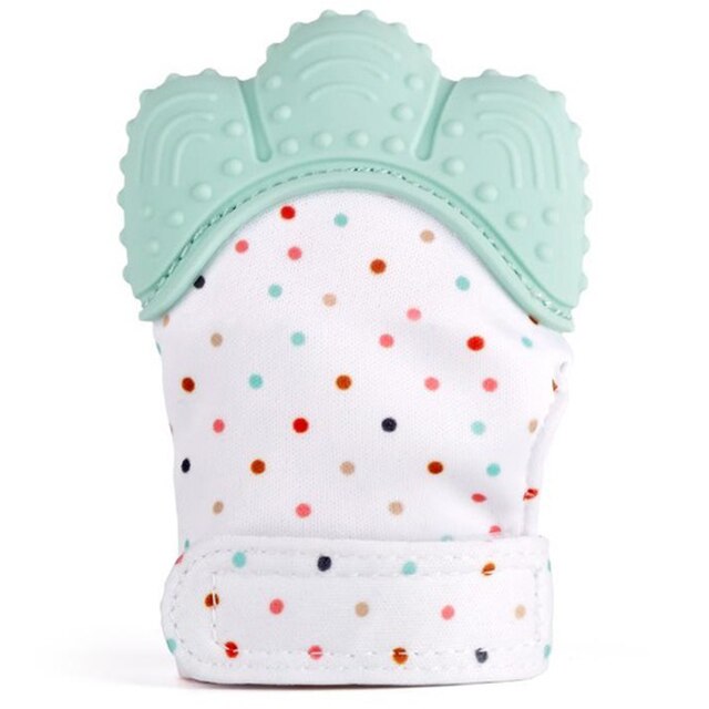 Anneau de dentition en Silicone sans BPA pour bébés, jouets, brosse à dents, soins dentaires, perles d'allaitement, pour enfants: light blue1