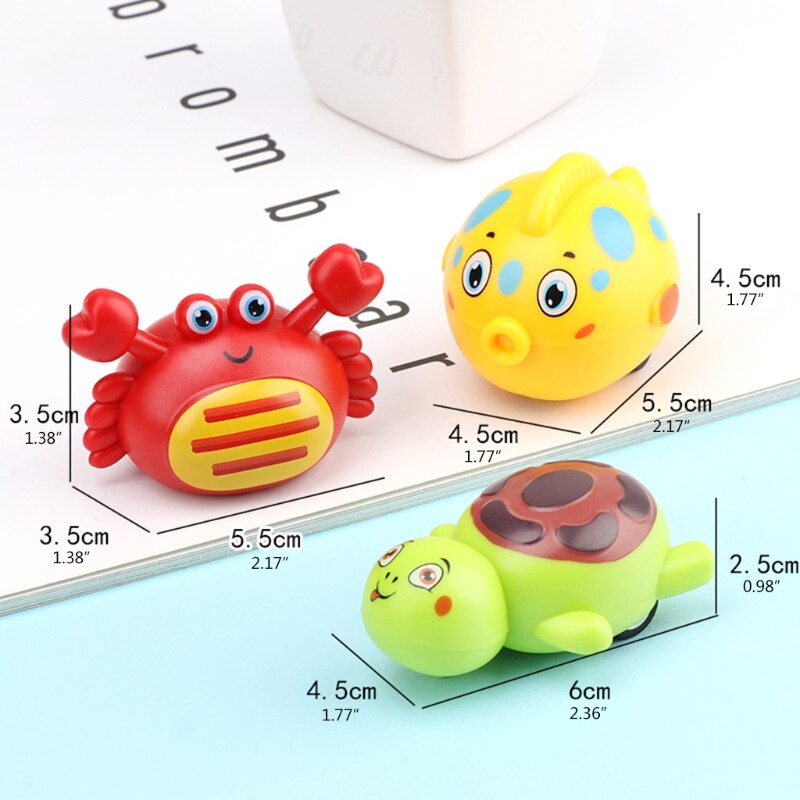 Kinderen Gesimuleerde Pull Back Auto Levensechte Krab/Vis/Schildpad Vormige Voertuig