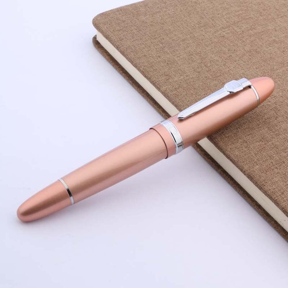 JINHAO 159 classic silver Twist Rollerball Pen calligraphy spinning switzerland ink Business Office school supplies: A7