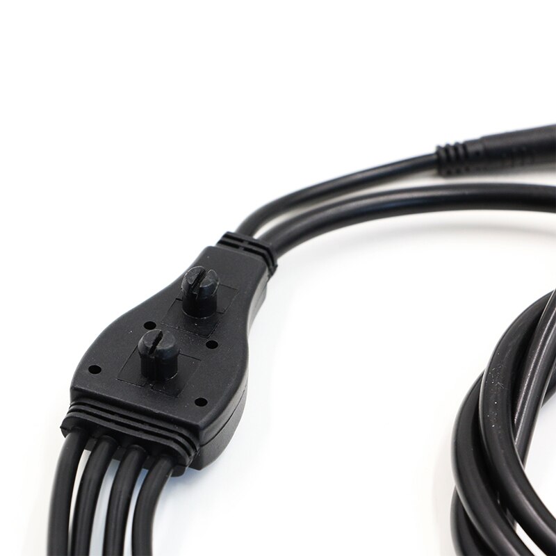 Js Zwart Waterdichte Belangrijkste Kabel Voor Elektrische Fiets Vier Connector Draden Voor Elektrische Fiets Sluit De Remhendel En Licht