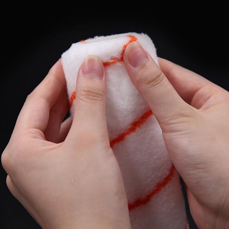 8Pcs/set Roller Brush Household DIY Multifunction Office Room Wall Painting TPR Handle Project Renovation Tool Roller Brush