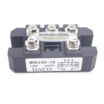 MDS100A 3-Fase Diode Bridge Rectifier 100A Amp 1600V MDS100-16 MDS100A1600V MDS100A 1600V