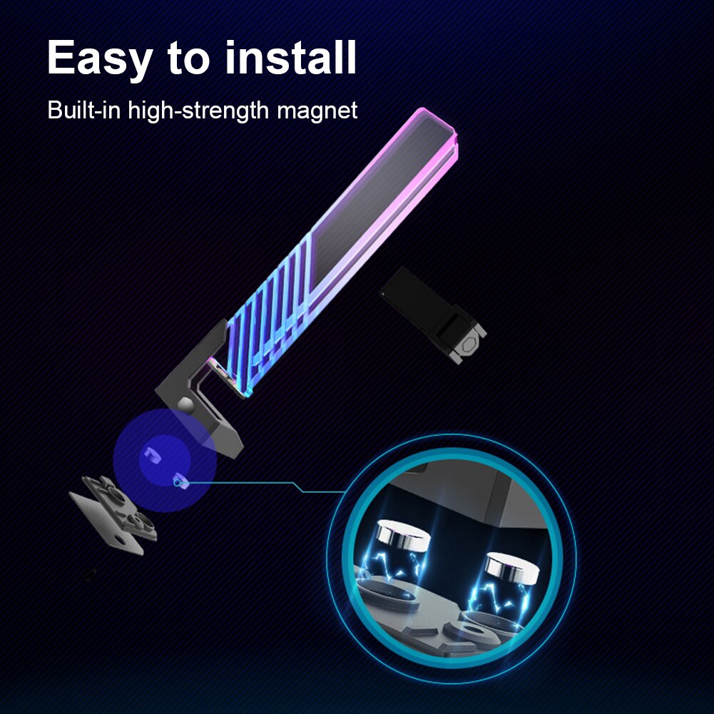 GPU Cooler Master ARGB Heatsink Graphics Card Stand Support Vertical Video Card GPU Holder Bracket for Desktop PC Computer Case