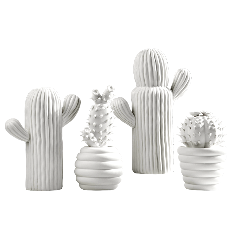 Scandinavische eenvoudige huisdecoratie ornamenten woonkamer tv-kast veranda wijnkast simulatie cactus display