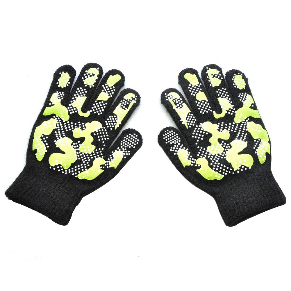 Kinderen Winddicht Winter Warme Handschoenen Jongens Magic Rekbaar Handschoen Winter Warm Handschoenen Voor Kids Outdoor Zorg Levert: D