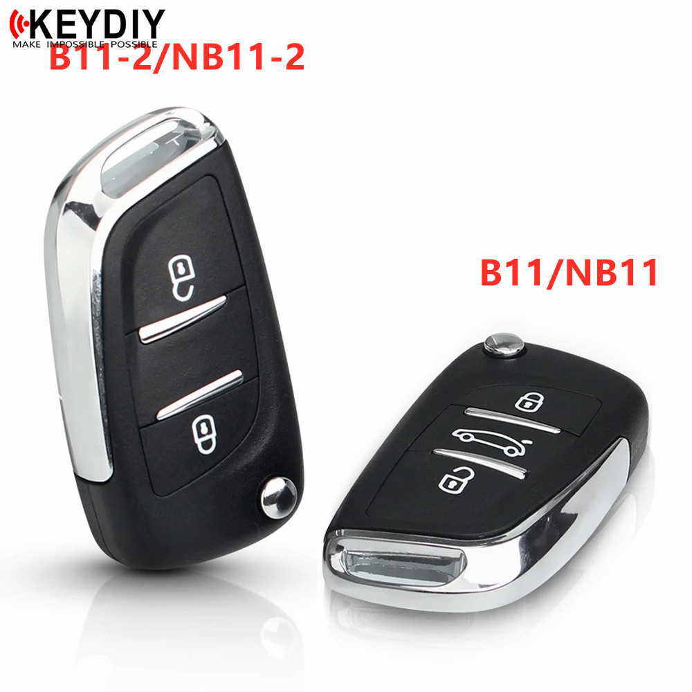 3 unids/lote KEYDIY KD remoto B11 B11-2 NB11 NB11-2 llave de coche para KD-X2 KD900 KD-MAX Mini KD Max programador de llave