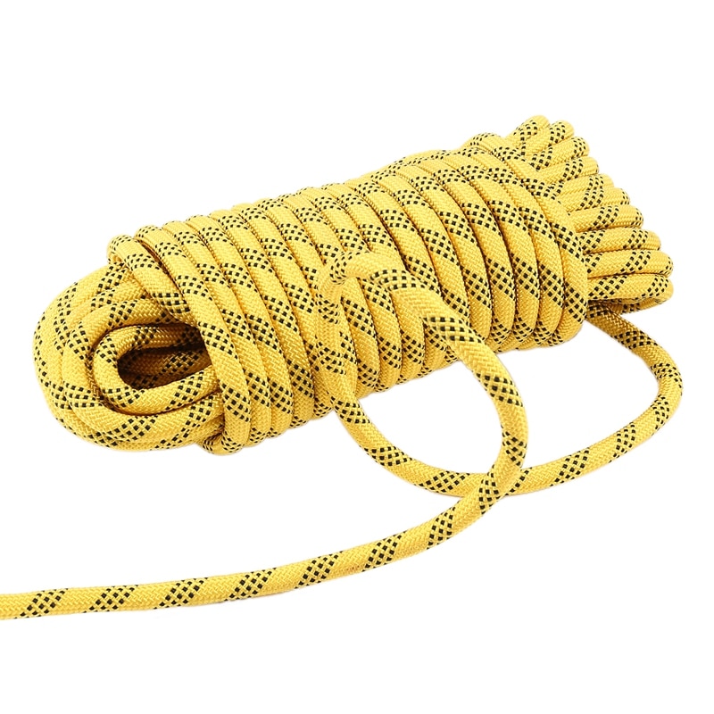 12mm Climbing Rope Outdoor Safety Rope Tree Wall Climbing Equipment Rock Climbing Equipment