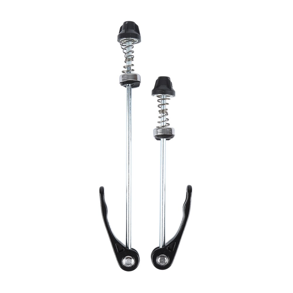 2pcs Bicycle Axle Quick Release Mountain Bikes Quick Release Lever MTB Bicycle Hub Road Bike Quick Release MTB Repair Tool Parts: Black