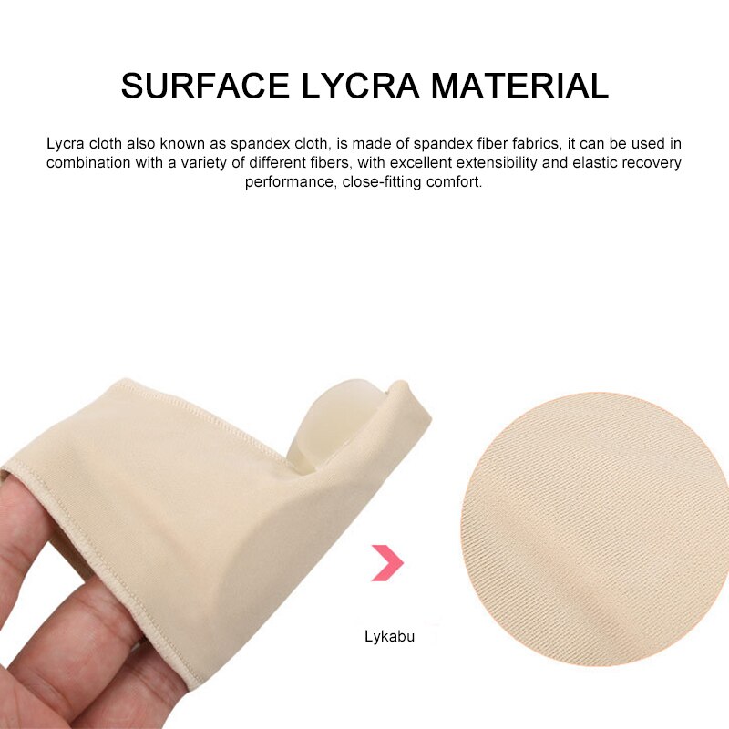 Bunion Corrector Toe Straightener Bunion Spalk Ondersteuning Protectors Mouw Met Ingebouwde Pad Voetverzorging Richter