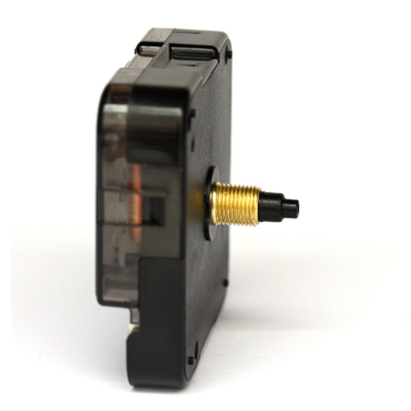 DIY Quartz Clock Mechanism Movement Classic Black Clock Motor Parts No Ticking Home Decor Clockwork Replacement Essential Tools