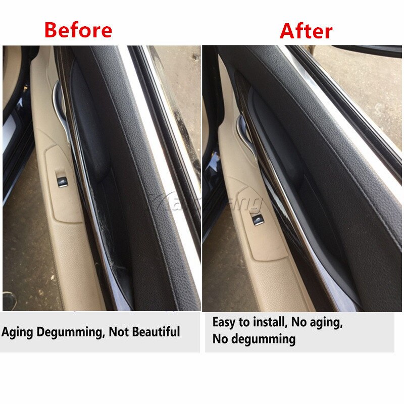 Wewnętrzny montowany na drzwiach samochodu uchwyty robić bmw serii 7 f01 f02 LHD RHD wysokiej jakości drzwi samochodowe wnętrze lewa klamka robić drzwi prawych lepsza wymiana