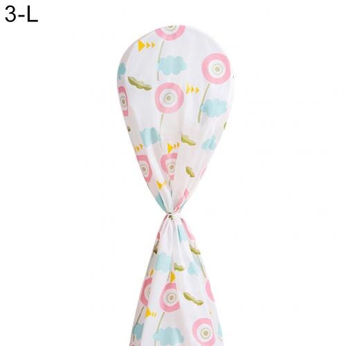 Standing Electric Fan Cover Waterproof Dustproof Flower Printed Mesh Shield Storage Bag: 3 L