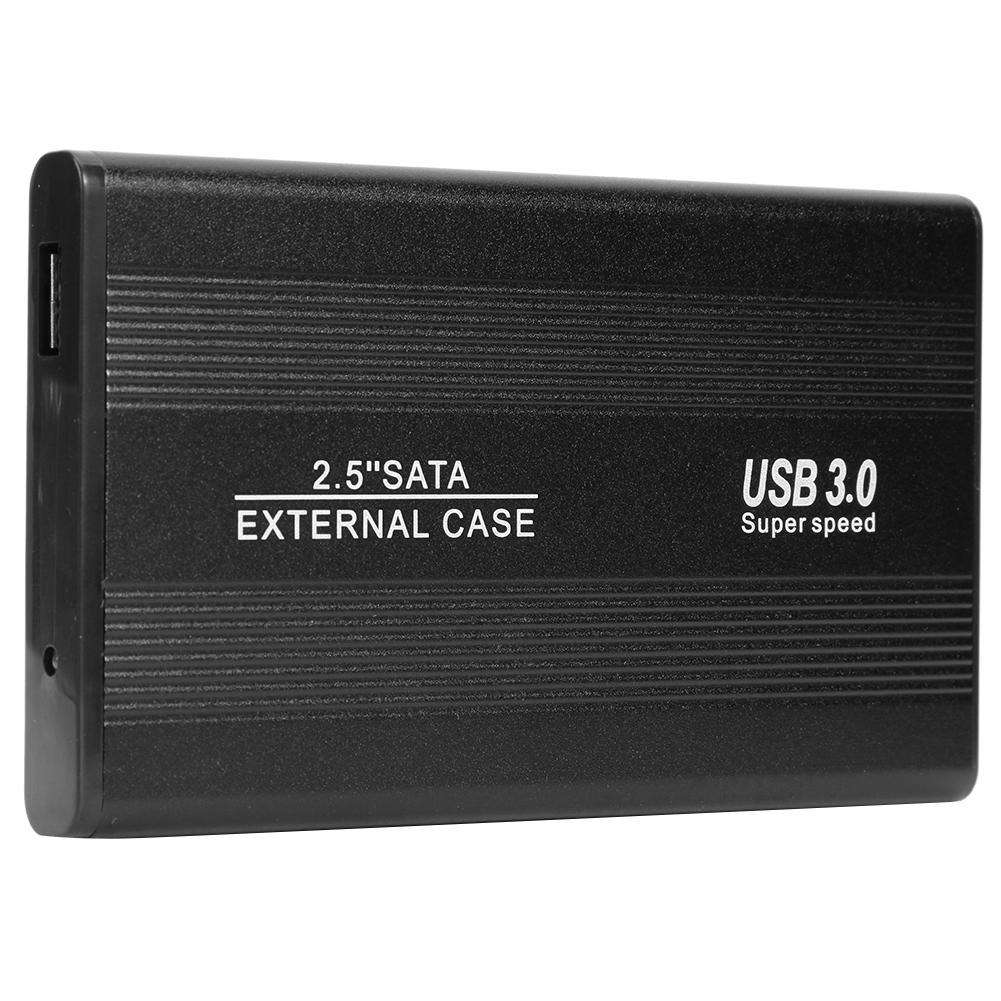 2.5/3.5 inch USB 3.0 to SATA Port SSD Hard Drive Enclosure 480Mbps USB 2.0 HDD Case External Solid State Hard Disk Box