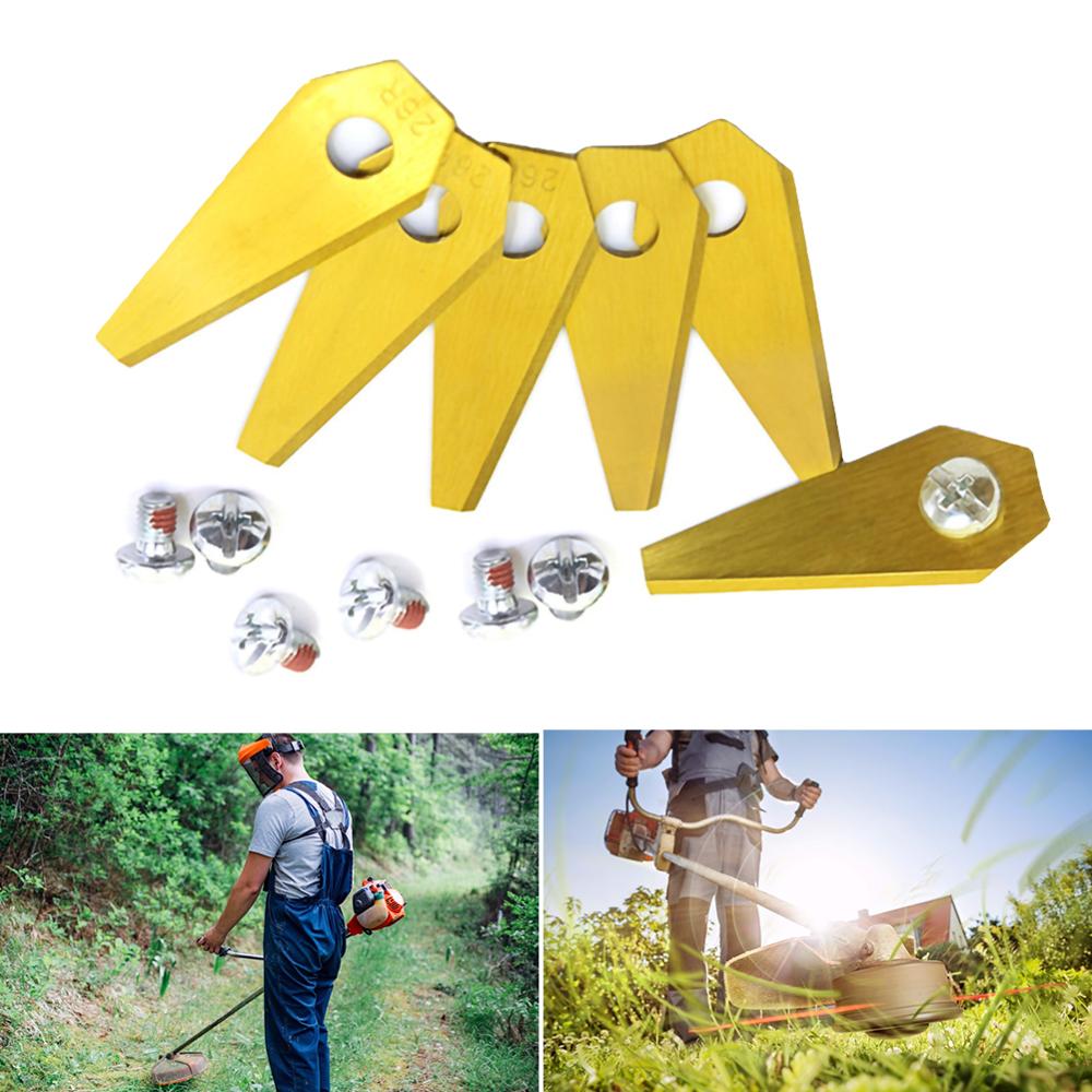 18PCS lawn Robot Blade Lawn Mower Blade Steel 1mm Automower Lawn Mower Blade Sharpener Set for Bosch Indego