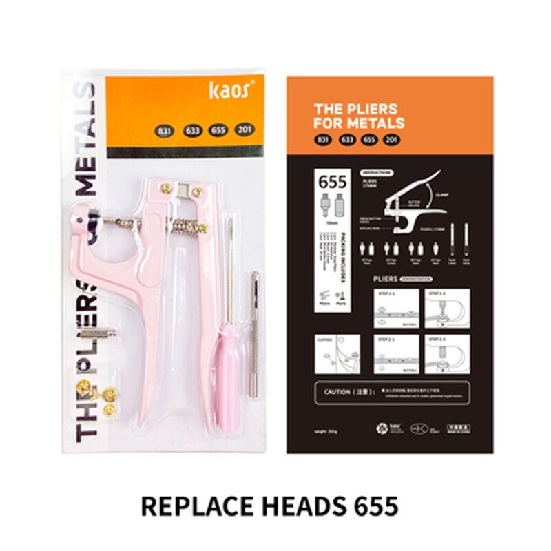 Set Snap Fasteners Kit Metalen Knop Snaps Met Fastener Snap Tang Meerdere Kleur Snaps Voor Kleding, Boek Puncher: 655