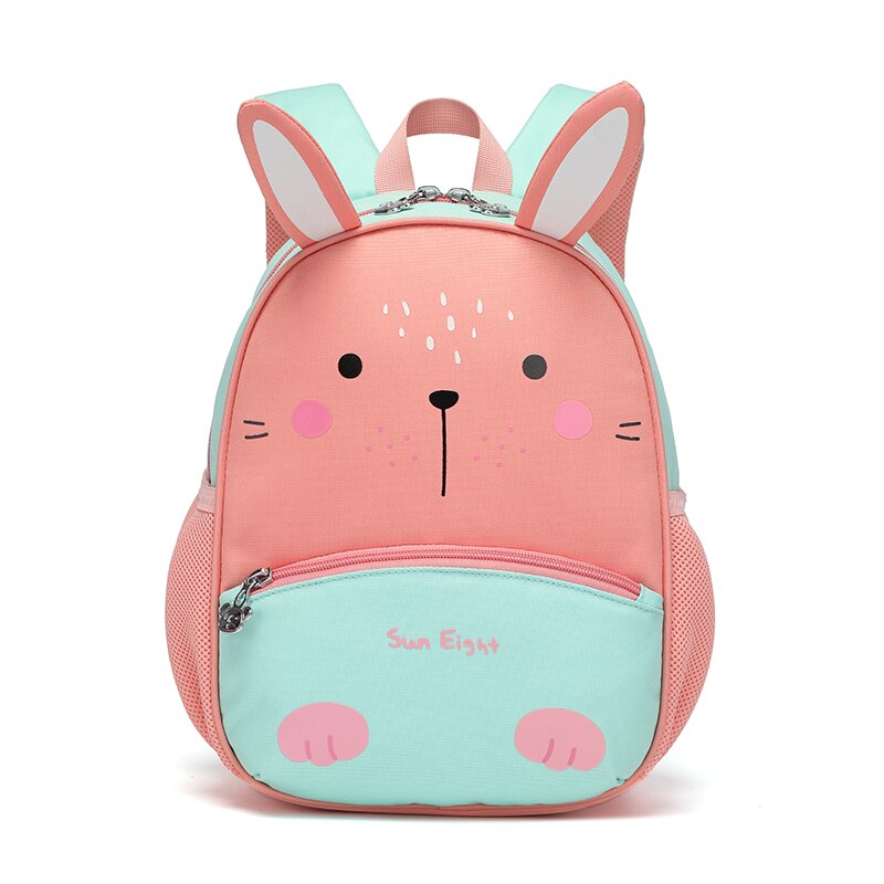 SUN EIGHT For Baby 2-5 Year Old Cute Little Kid Kindergarten Bag Child Backpack School Nylon Bags Lovely Children Backpack: Rubbit