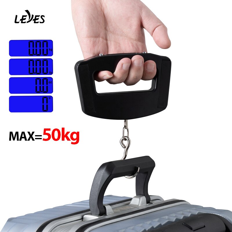 Pocket Scales Electronic Hook Weight Postal Business Mini Digital Scale for Fishing Luggage Gram Ounces Weighing Balance 50kg