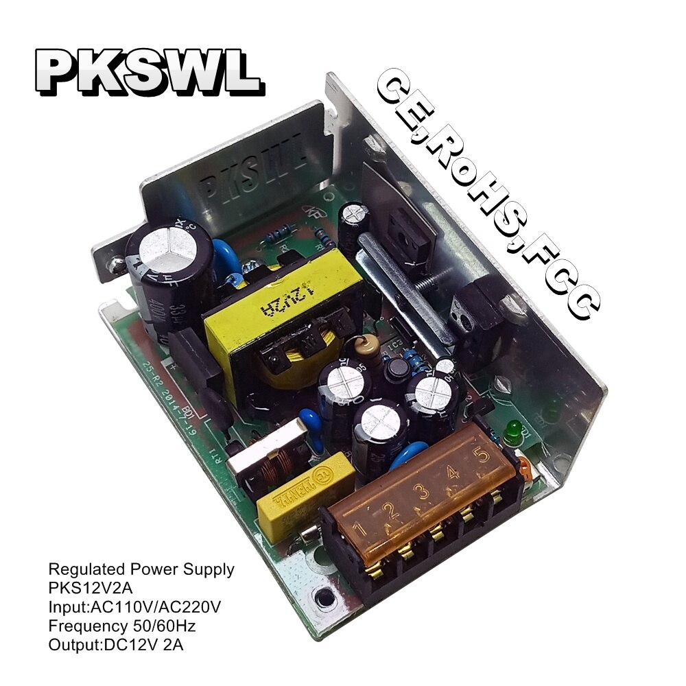 Regulated Power Supply DC12V 2A AC100-240V to DC 12 V Switching Power Supply for CCTV and LED