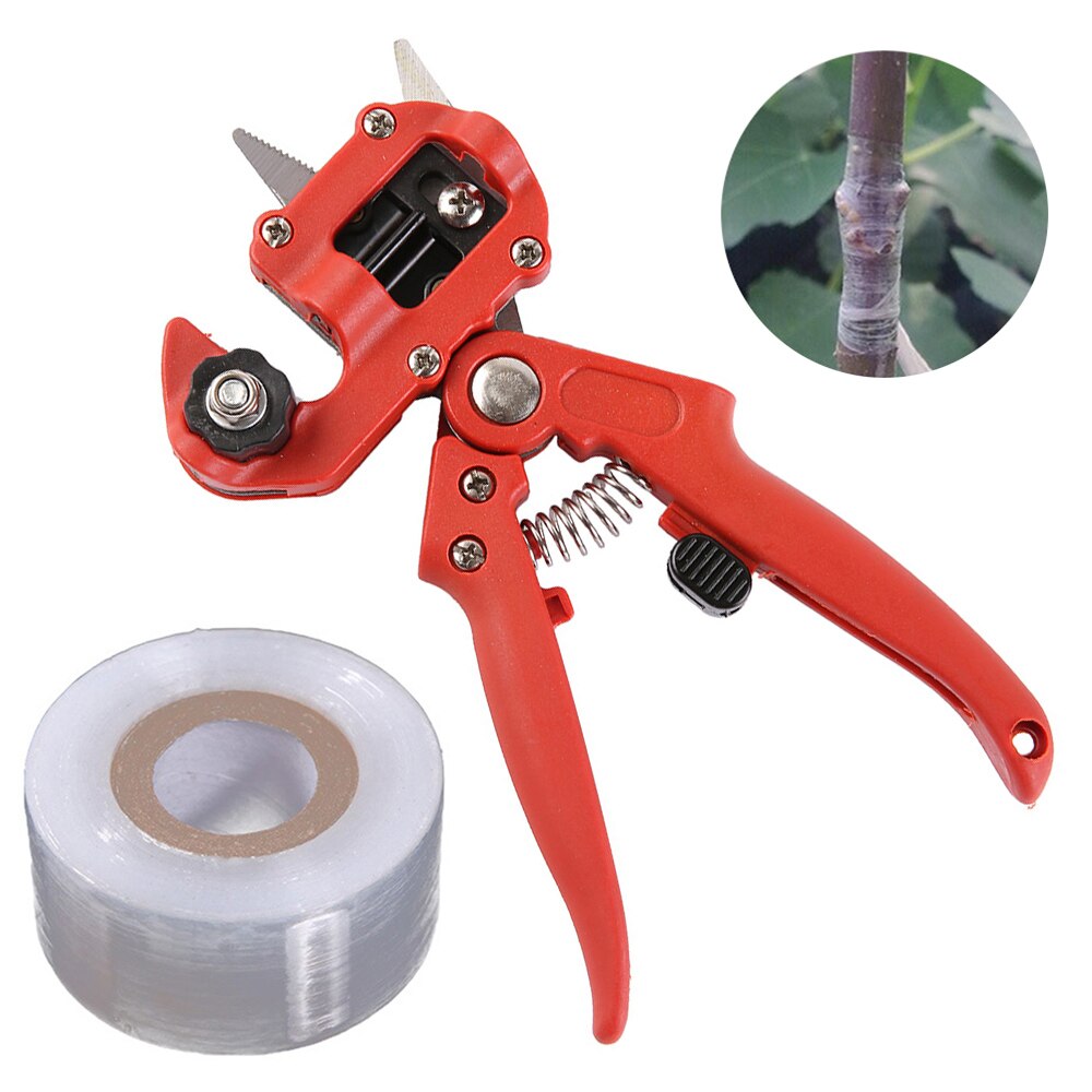 Portable Grafting Shear Fruit Tree Foliage Trimming Scissors Gardening Cutting Tool With Film: A set1