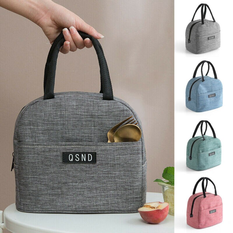 Sac à déjeuner Portable nouvelle boîte à déjeuner isotherme thermique sac à main Bento poche dîner conteneur école sacs de stockage de nourriture
