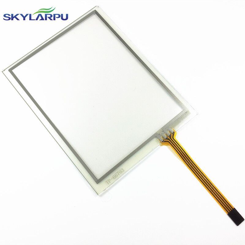 Skylarpu TouchScreen for Trimble TSC2 AMT98636 AMT 98636 Touch Screen Digitizer Panel Sensors Front Lens Glass Replacement