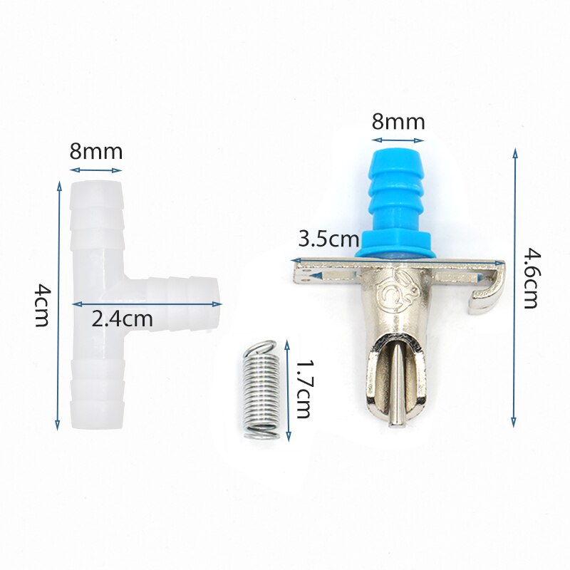 5Pcs Konijn Automatische Tepel Water Feeder Voor Knaagdieren Waterer Konijn Tepel Drinken Gereedschap Drinkers Voor Konijnen