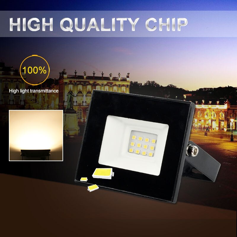 10W Mini LED Flood Light 220V 240V IP65 Waterproof LED Floodlight Outdoor Reflector Spotlight Cold White Warm White LED Lighting