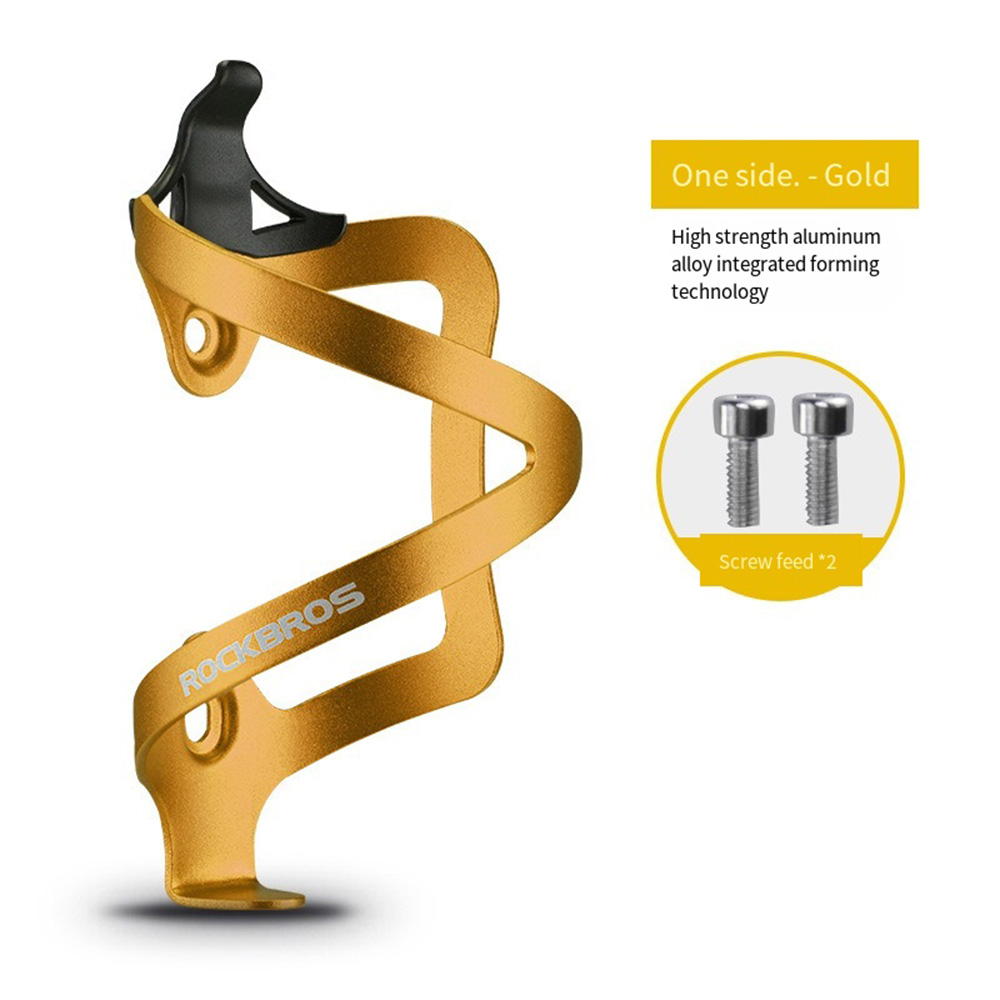 ROCKBROS Fietsfleshouder Fiets Drumhouder Flessenrek Kooien Mount MTB Weg Mountainbike Fietsen Rack: YELLOW