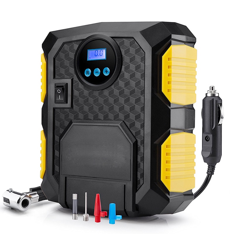 Digitale Tire Inflator DC 12 Volt Auto Draagbare Luchtcompressor Pomp 150 PSI Auto Luchtcompressor voor Auto Motorfietsen fietsen