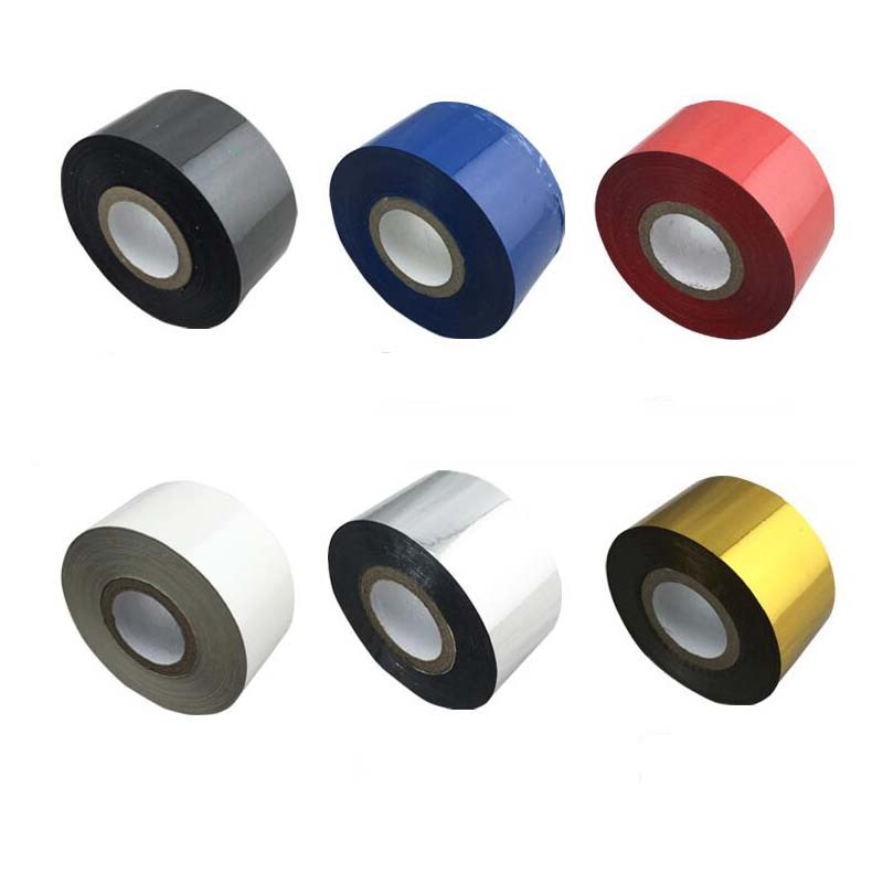 DY8 schrijfmachine lint compatibel met HP241B warmteoverdracht carbon lint HP30 tag datum afdrukken lint 30MM * 100M