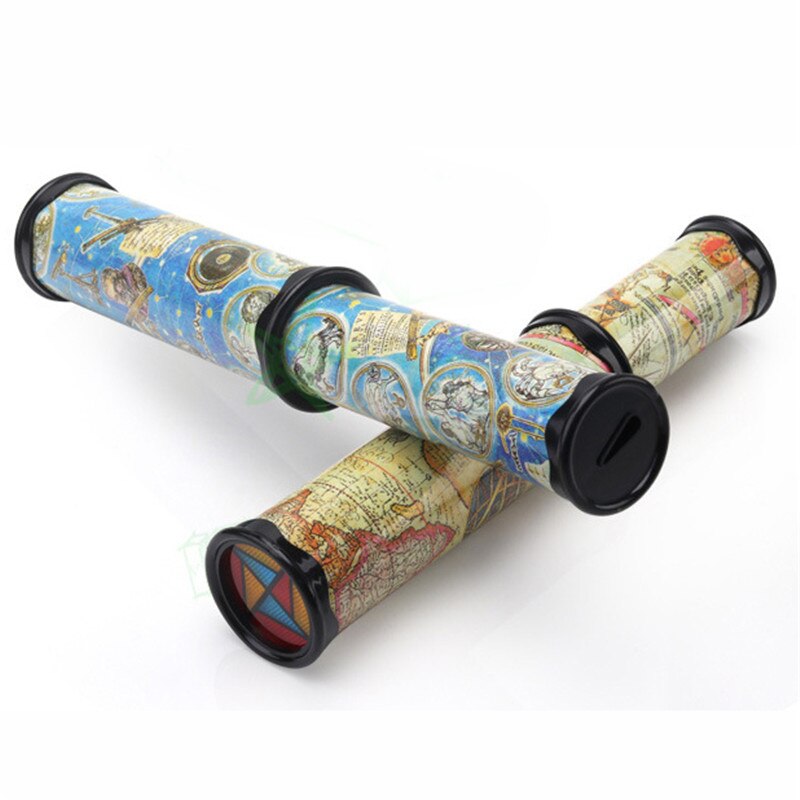 30 cm Pädagogisches Rotierenden Magie Kaleidoscopes 3D Glas Phantasie Vorschule Klassische Spielzeug für freundlicher Baby freundlicher Puzzle holz Spielzeug