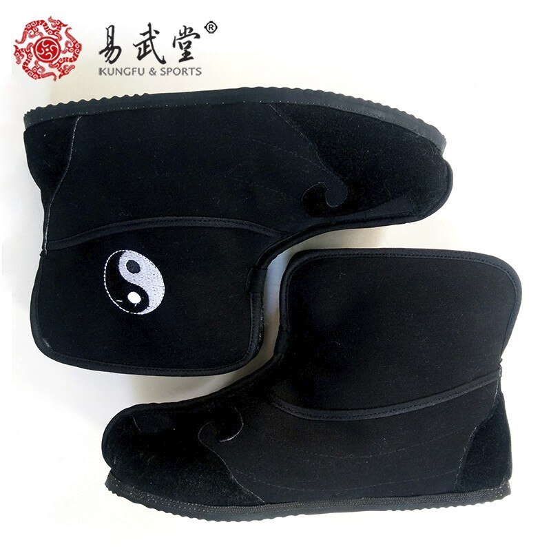Tai chi-schoenen, chinese vechtsportschoenen, winterschoenen van katoen, antislip kungfu-schoenen en wu shu-schoenen