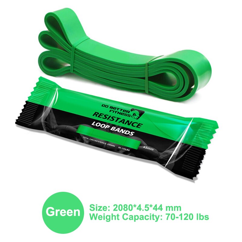 Bandas elásticas de estiramiento para ejercicio, 208cm, asistencia para entrenamiento físico, Pilates, entrenamiento en casa: 1pcs Green band