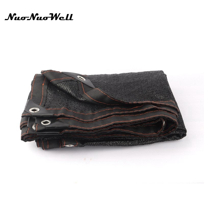 HDPE 8 Needle Shading Net Garden Sunscreen Greenhouse Cover Car Outdoor Sunblock Succulent plants Black Sunscreen Sails