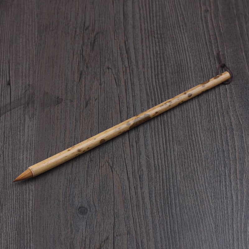 Chinese Weasel Hair Calligraphy Brush Caligrafia Exquisite Chinese Writing Brush for Samll Regular Script Painting Tinta China