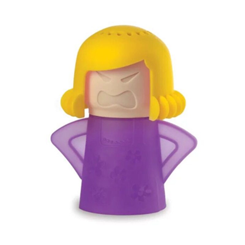 1PCS Angry Mama Mom Microwave Cleaner Oven Steam Easily Cleans Microwave Appliances for The Kitchen Refrigerator Cleaning Tools: Mom-2