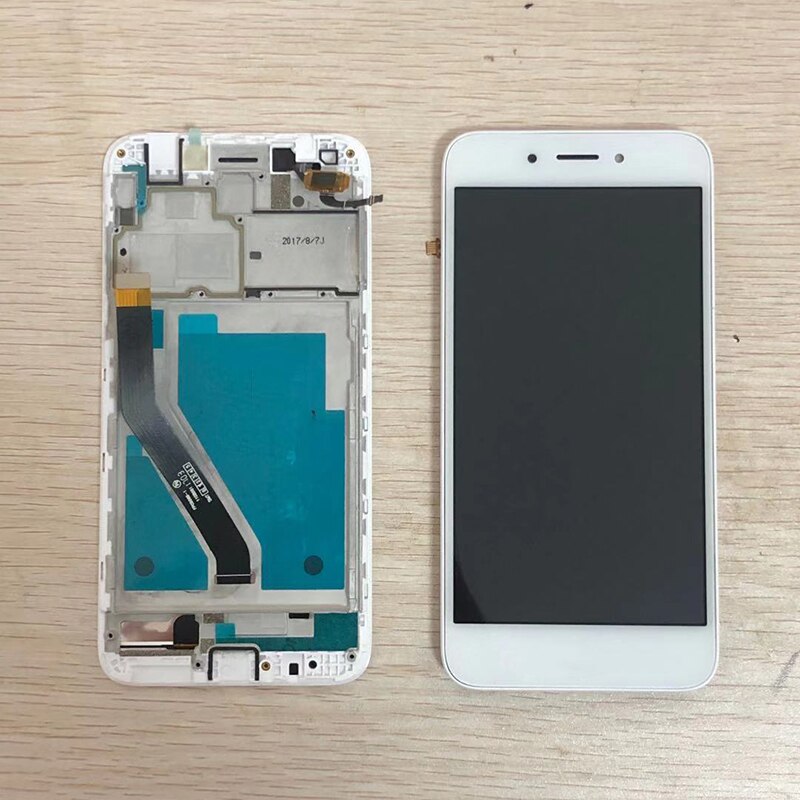 Pantalla de 5,0 ''para Huawei Honor 6A DLI-L22 DLI-TL20 DLI-AL10 pantalla LCD MONTAJE DE digitalizador con pantalla táctil con reemplazo de Marco