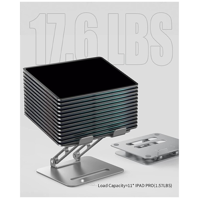 Adjustable Laptop Stand, Portable Laptop Riser For Laptops, Adjustment Laptop Stand For Desk, Laptop Holder Holds