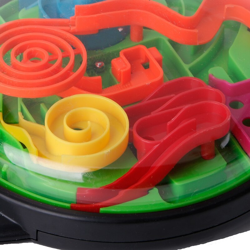 3D Labyrinth Magic Rolling Ball Puzzle Brain Teaser Game Sphere Maze for Kids